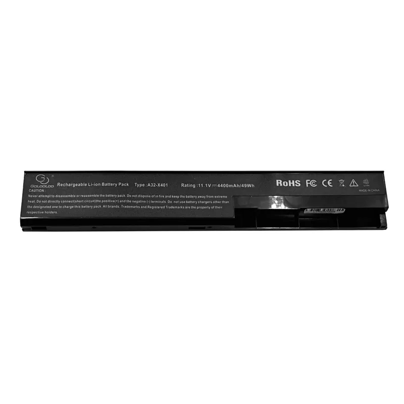 A31-X401 A32-X401 A41-X401 A42-X401 6 células Bateria de laptop para ASUS x301 x301a x401 x401a x501 x501a x501u