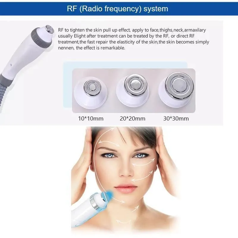 OPT SHR IPL + ND Yag Laser Machine Hair Removal Tattoo Remova RF E-light Skin Rejuventaion Facial Care Beauty Equipment