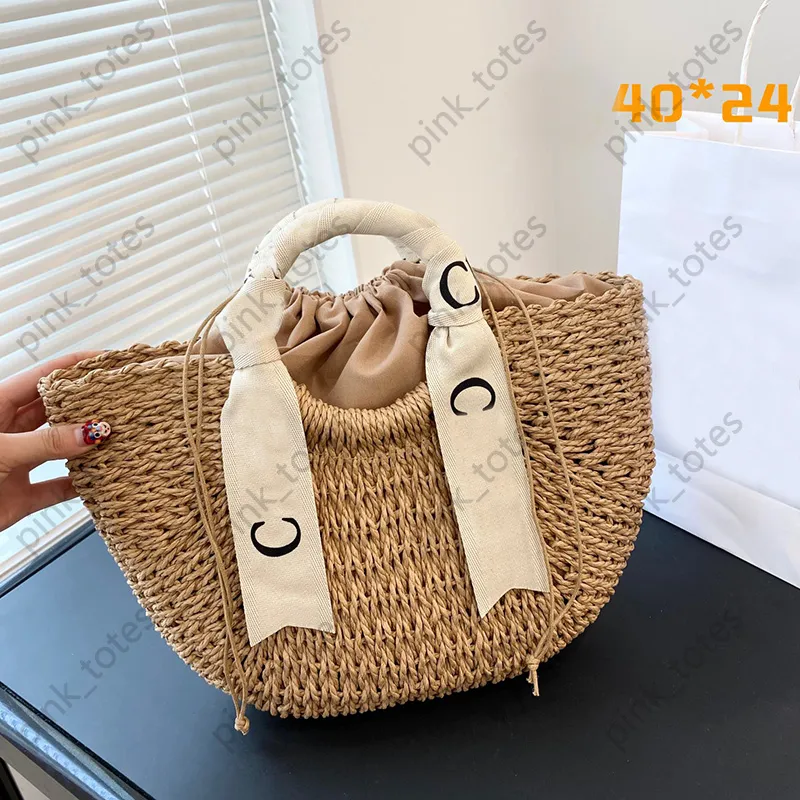【COS】Bucket Bag Straw バケツバッグ BUCKET BAG - STRAW - BEIGE / BLACK | COS