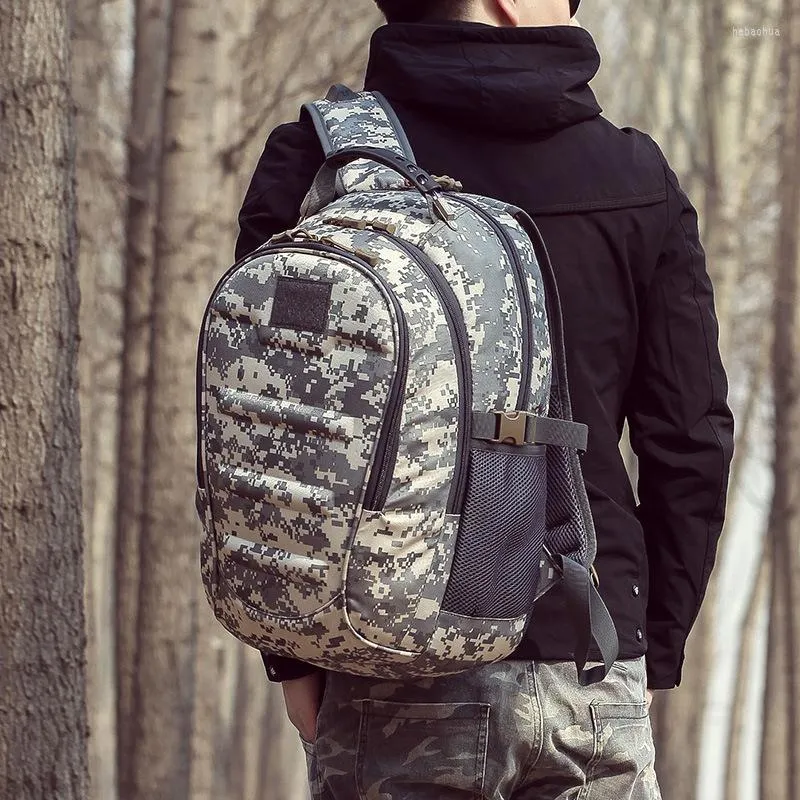 Sac à dos multifonctionnel pour ordinateur portable pour hommes et femmes randonnée en plein air chasse étanche Camouflage tactique