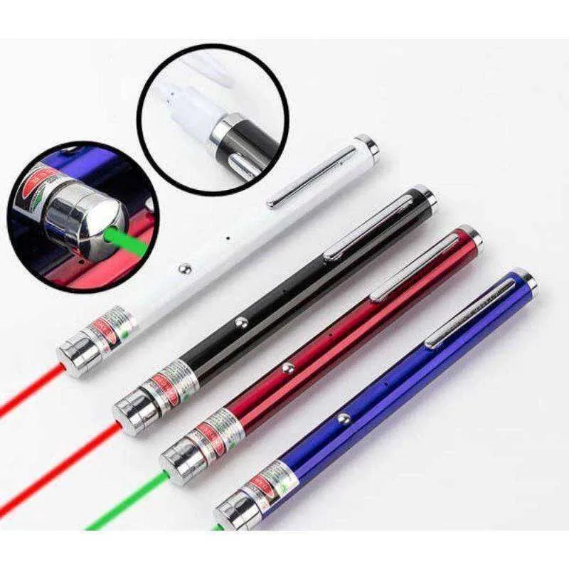 Powerful USB Rechargeable Red Laser Pointer Pen Kmart 5mw/532nm From