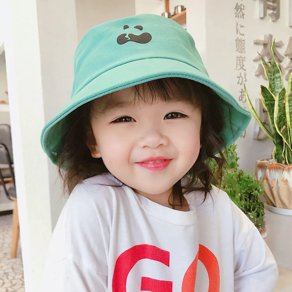 Caps Hats Autumn Kids Bucket Hats UV Protection Boys Girls