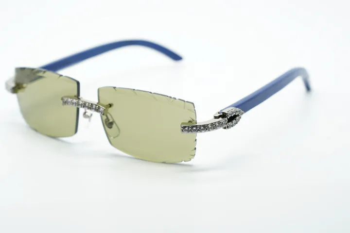 XL Diamond Cool Sunglasses 3524031 With Natural Blue... From ...