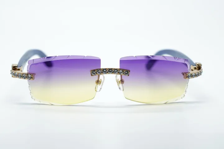 XL Diamond Cool Sunglasses 3524031 With Natural Blue... From ...