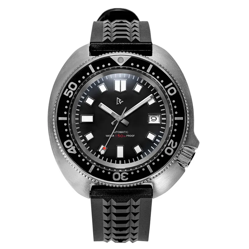 Montres-bracelets RDUNAE / RETANGULA R2X Captain Willard Classic Retro Outdoor Diving Mechanical Men's Watch 230313