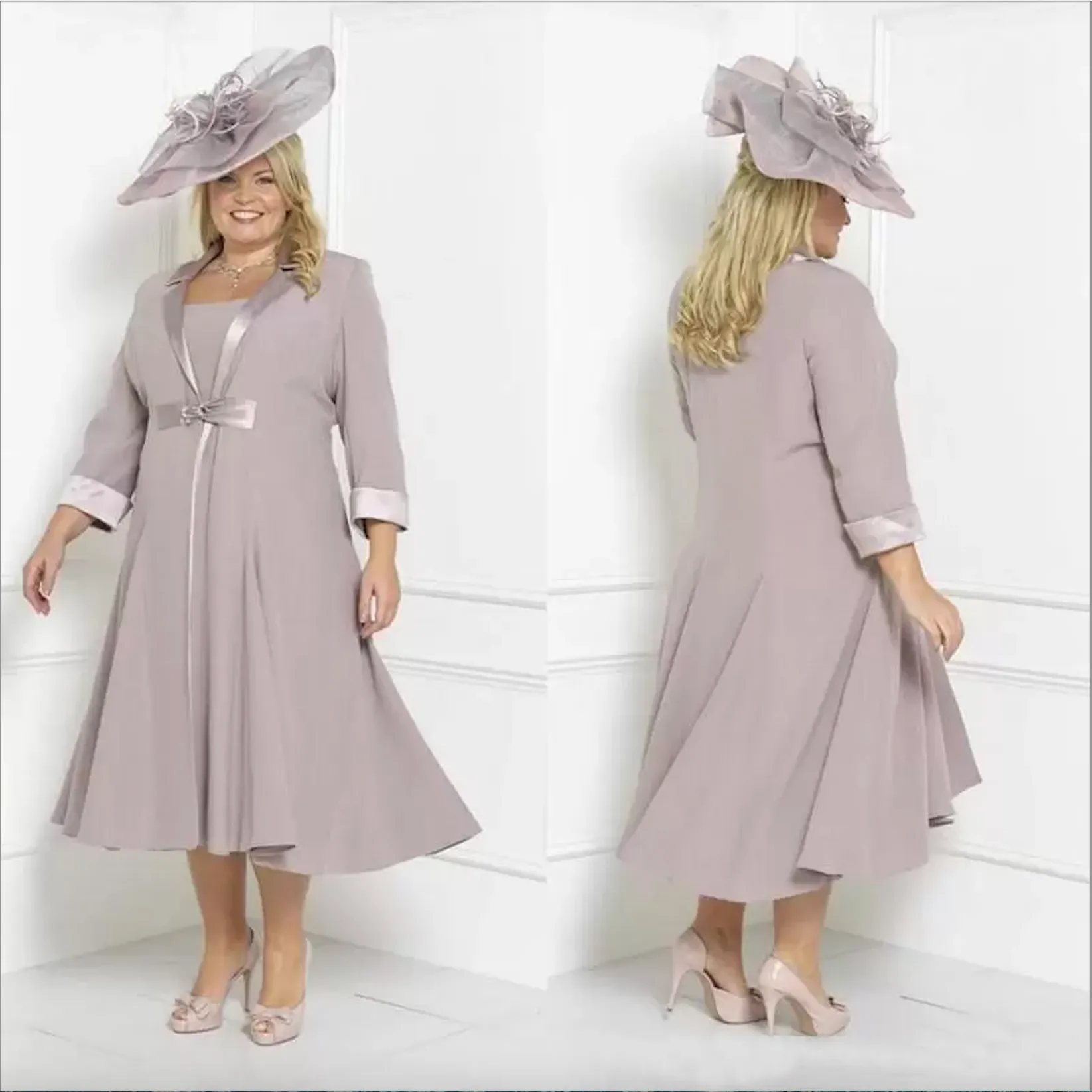 Modest tea length clearance dresses