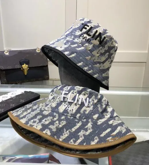 Premium Mesh Red Designer Chuggs Bucket Hat For Men And Women Sun Proof