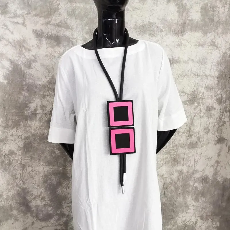 Hanger kettingen ydydbz 2023 Handgemaakte zachte schuim ketting sieraden Harajuku punk -stijl esthetische dames hoogwaardige festival geschenken