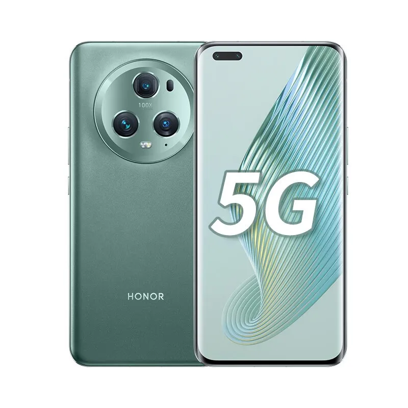 오리지널 Huawei Honor Magic 5 Pro 5G 휴대폰 스마트 16GB RAM 512GB ROM SNAPDRAGON 8 GEN2 50MP NFC Android 6.81 "전체 디스플레이 지문 ID 얼굴 방수 휴대폰