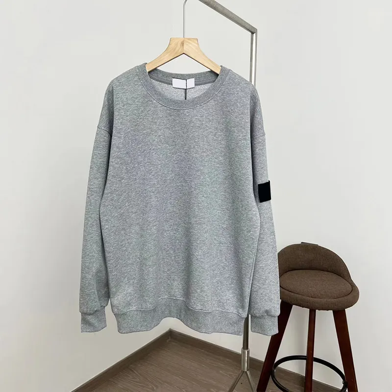 Maglioni Uomo Designer Felpe con cappuccio Stones Island di alta qualità Felpa lavorata a maglia Girocollo Pullover Felpa con cappuccio Coppia Abbigliamento Autunno e primavera Caldo pile tecnico M4SG