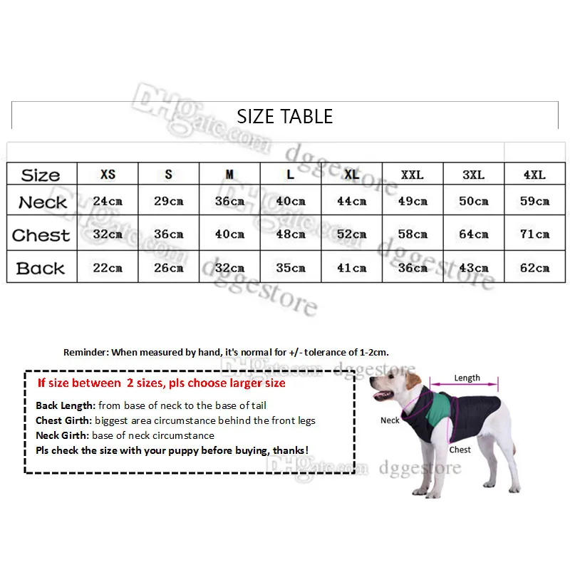 Designer Dog Clothes Brand Dog Apparel Nylon Dog Jacket with Lnverted Triangle Plate Water Resistant Adjustable Drawstring Removable Hoodie XS-4XL Available A555