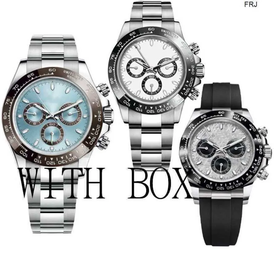 Designer Watches Romax Mens Watch Mekanik Erkekler İzle 40mm Otomatik Mekanik Saat Tasarımcısı 904L Tüm Paslanmaz Çelik Seramik Katlanır Bu