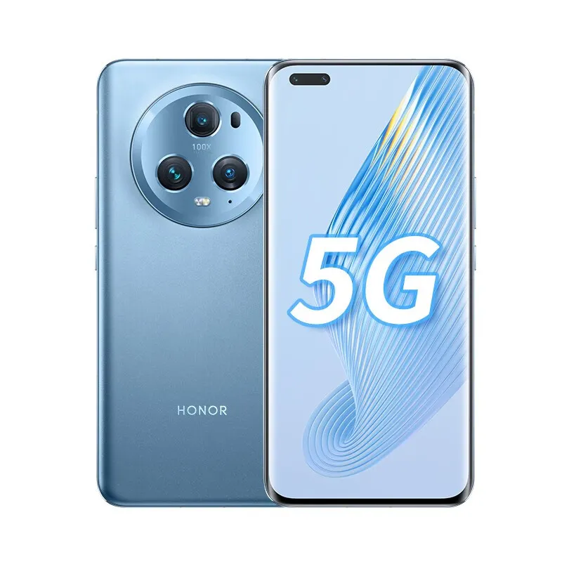 Cellulare originale Huawei Honor Magic 5 Pro 5G Smart 16GB RAM 512GB ROM Snapdragon 8 Gen2 50.0MP NFC Android 6.81" ID impronta digitale a schermo intero Cellulare impermeabile