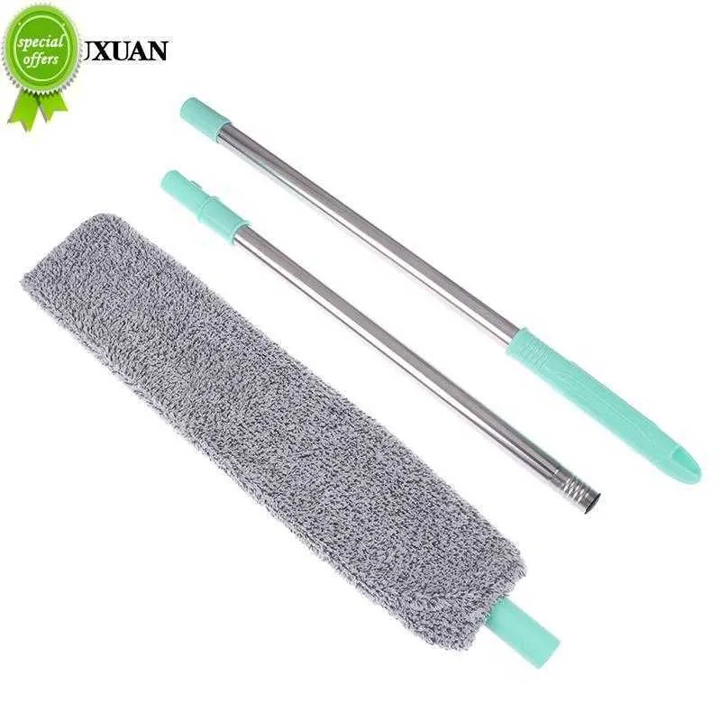 جديد طويل الشقوق Hogar Bedside Dust Frush Tool الأداة الدقيقة من الألياف الدقيقة قابلة للسحب الفجوة الفجوة التلسكوبية المنزلية نوافذ تنظيف الأثرية