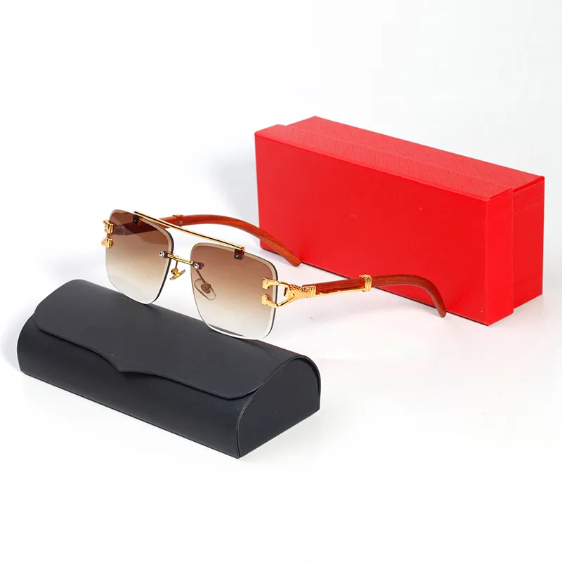316 Carti Gradient Sun с солнцезащитными очками, мужские очки, модные простые очки в большой квадратной золотой оправе UV400, es