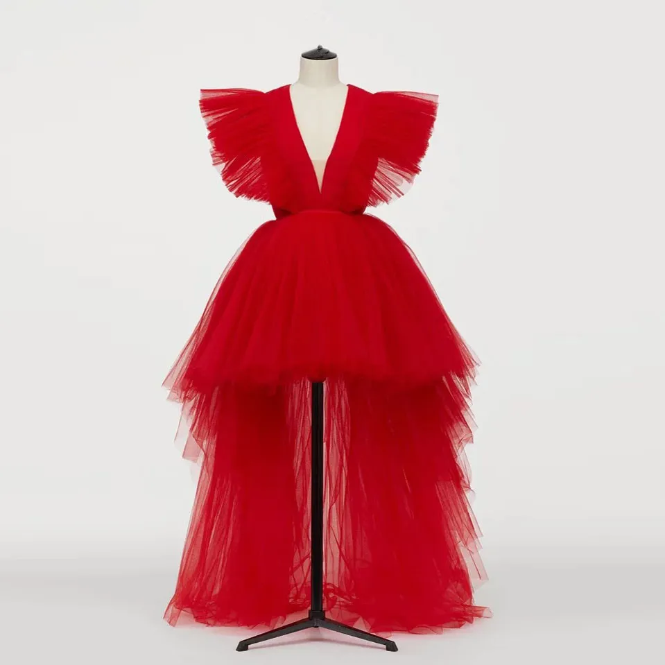 Plus size long red tutu deals
