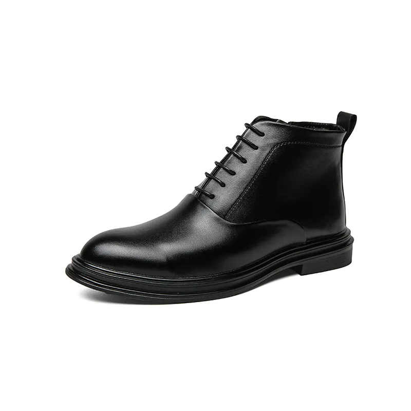 Bottes Chelsea élégantes chaussures pour hommes pointues de haute qualité robe de loisirs classique bottes en cuir pour hommes pour bottes d'affaires de mode