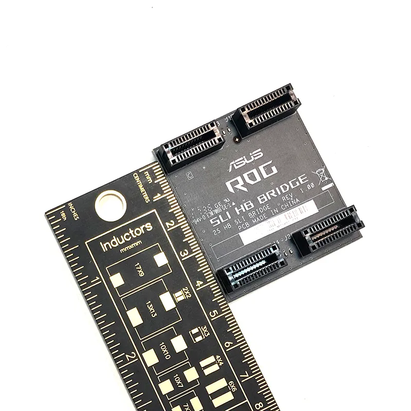 Nouvelle carte SLI pont PCI-E connecteur graphique 2 voies souple 3 voies 4 voies carte de pont dur pour carte graphique vidéo