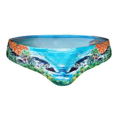 Costumi da bagno da uomo sexy da uomo Marca nuoto push-up pad costume da bagno vita bassa nuoto slip gay costumi da bagno pugili patchwork colore vendita calda Estate L230314