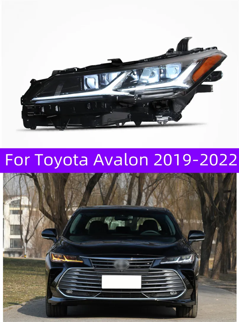 Toyota Avalon 20 19-2022 LED Işıklar Drl Sinyal Gündüz Koşu Kafa Lambası için Otomatik Farlar Montajı