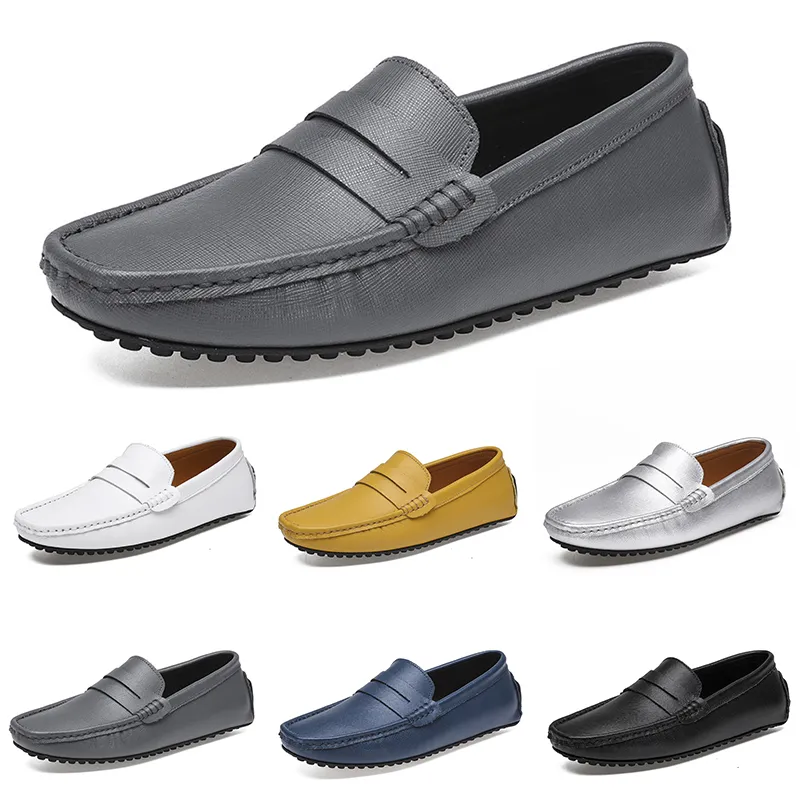 Men Sapatos casuais cor sólida preto branco prata respirável taupe dlives cinzas profundas azul amarelo andando a caminhar baixo tenente multi -masculino de baixo tenente