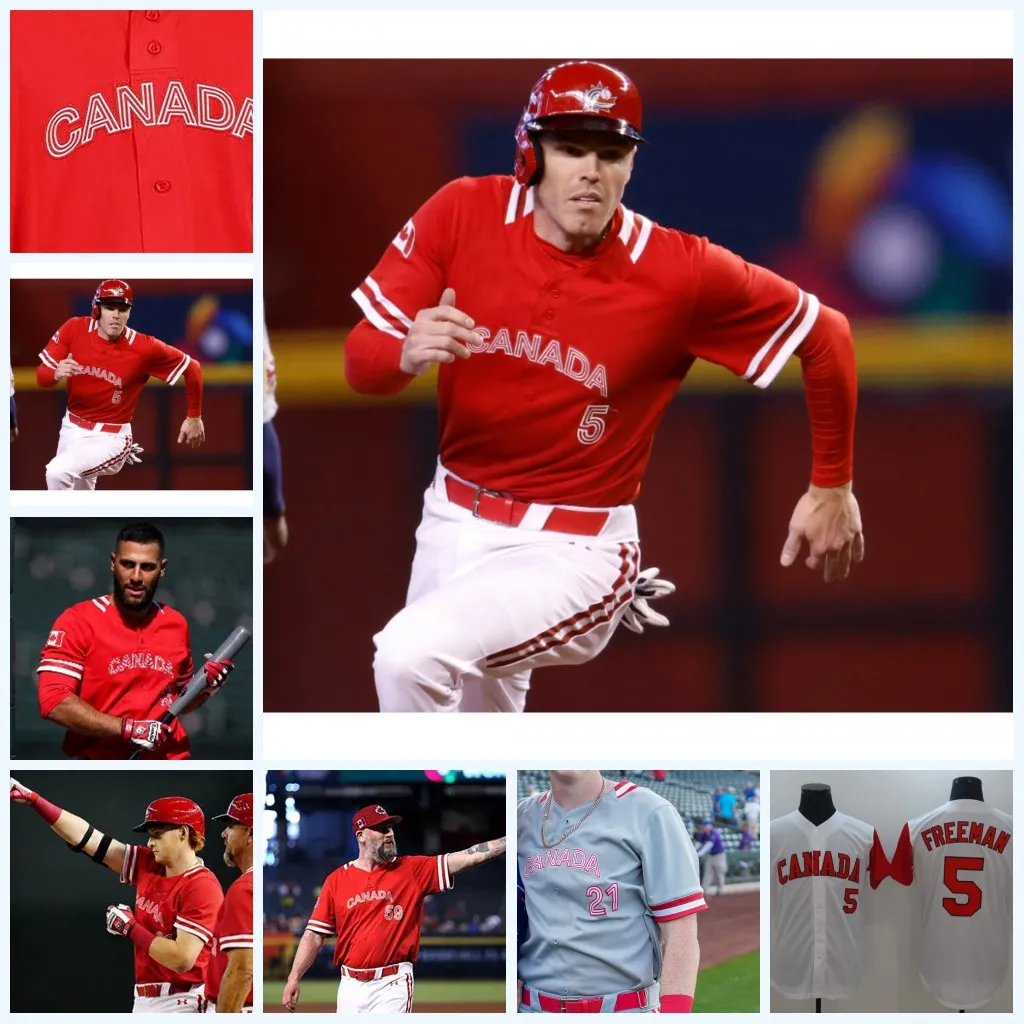 5 Freddie Freeman 2023 Canadá WBC World Baseball Classic Baseball