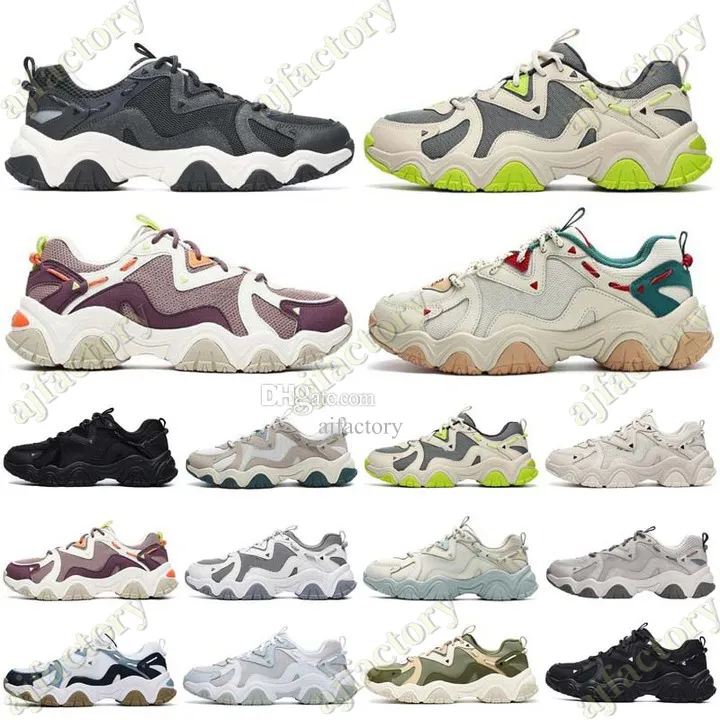 2023 Top Heritage Fluid 4 Casual Shoes Sneaker triple black white blue grey purple sail yellow pink blue red lilac luxury men women designer sneakers