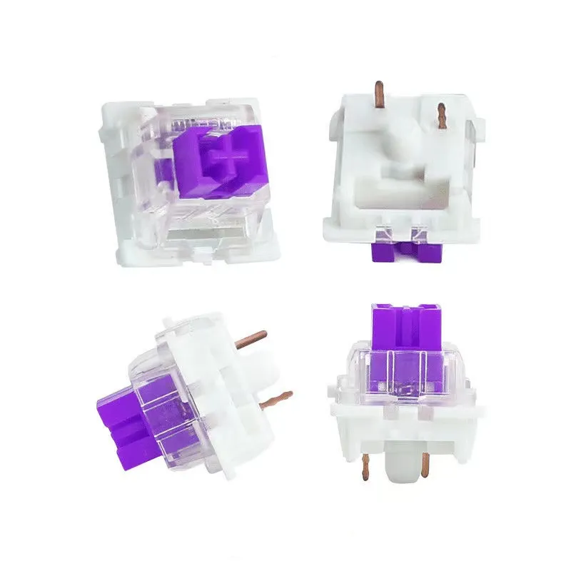 Outemu Switch Mechanische toetsenbordschakelaar 3PIN Clicky Linear Tactile Silent Switches RGB LED SMD Gaming Compatibel met MX Switch