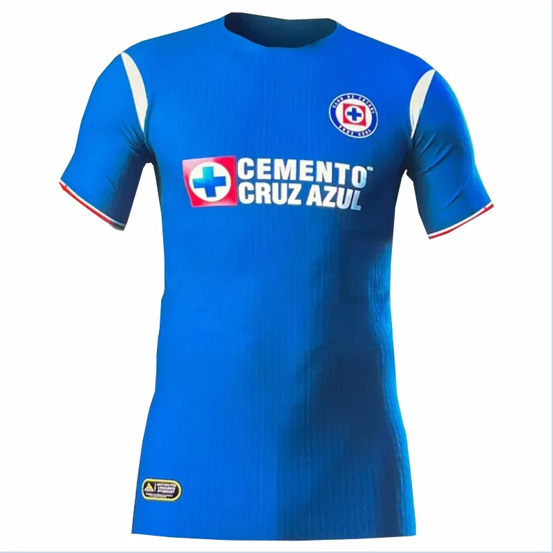 Yeni 2023 2024 Club Cruz Azul Futbol Formalar zel Kit ERKEKLER