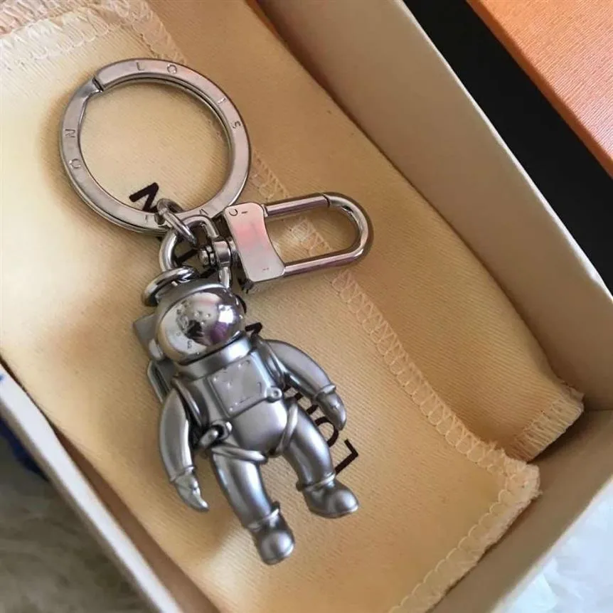 Högkvalitativ -försäljning av nyckelkedjor Fashion Brands Astronaut Bag Car Keychains Pendant Key Chain Belt med Pack Box 3256309y