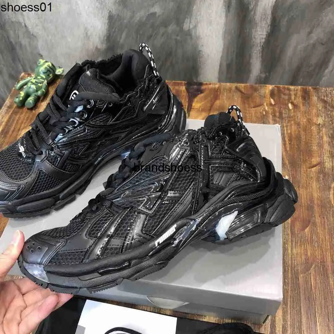 Wholesale Balenciaga High Edition 7.0 Dad Runner Sneakers With Thick Sole For Men And Women Classic Geox Casual Shoes With Fashionable Parisian Style At Only 75.58 DHgate.Com