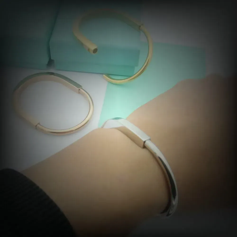 Designer locking bracelet best sale
