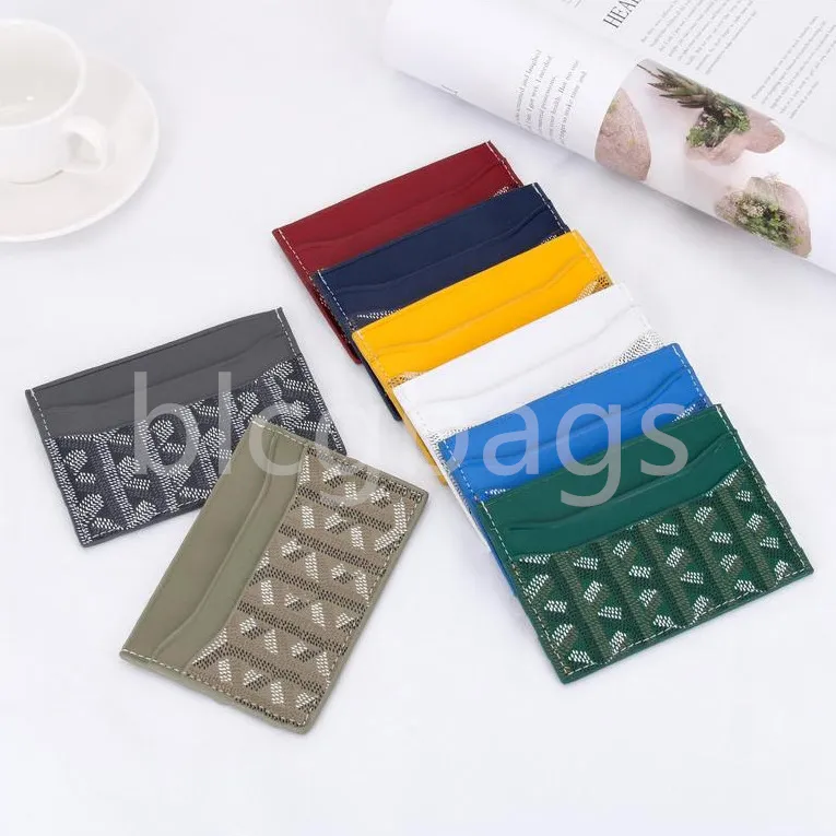 Designers Saint-Sulpice Portador carteira de bolsa de embreagem de bolsa com caixa 5A portador de carteira de bolsa Mini carteira genuina.