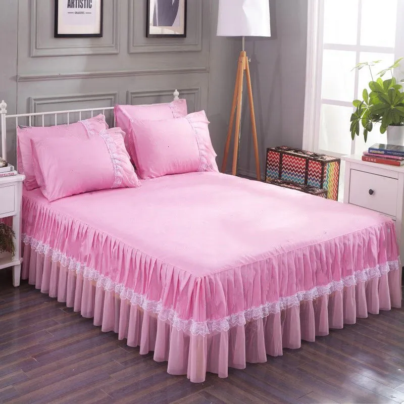 السرير تنورة سرير الدانتيل الصلب الأميرة الفراش غير أفخم الفراش غير أفخم الفراش 230410