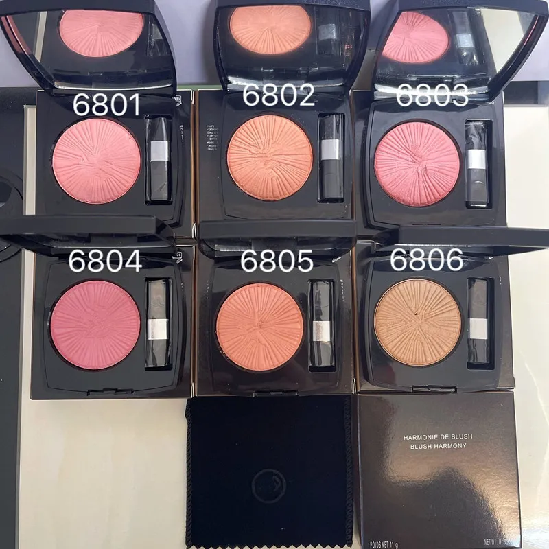 Andere make -up aankomst merk Co Code Harmonie de Blush Harmony met borstel en stofzak 230314