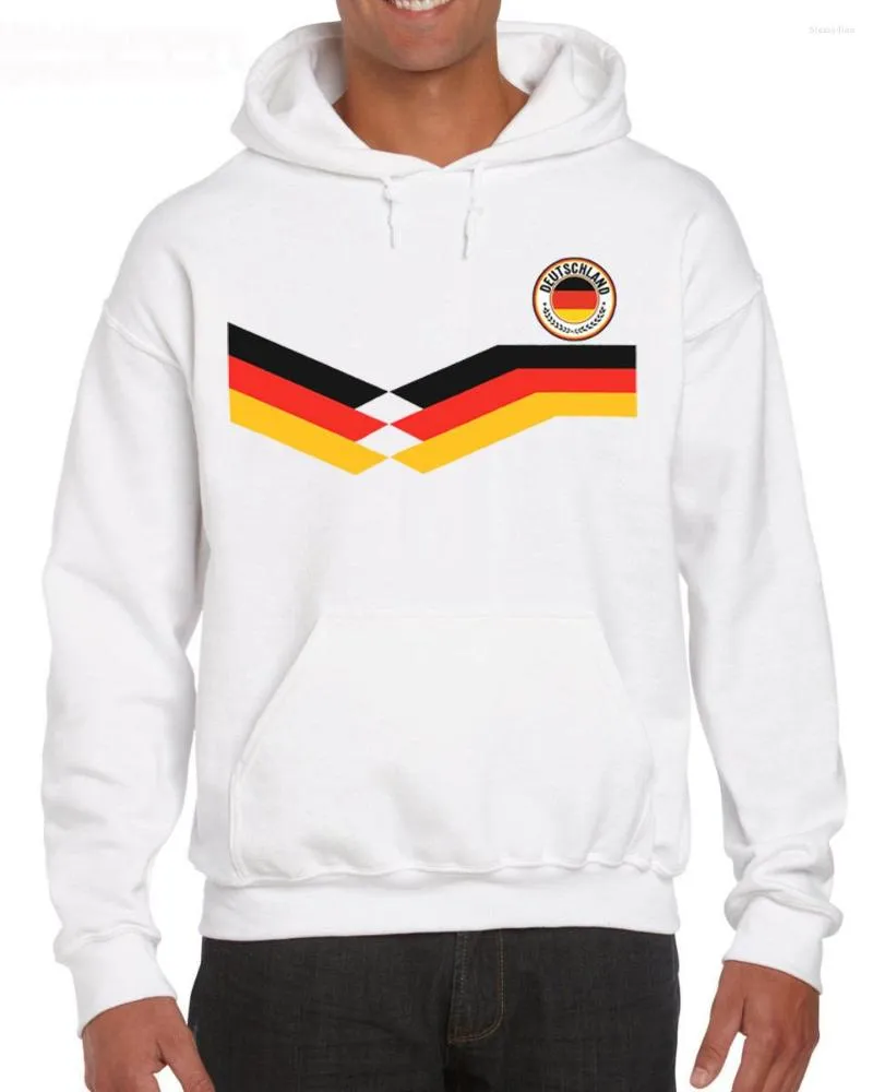 Herren Hoodies im Jahr 2023 Baumwolle Mann Deutschland Deutschland Männer Fußballer machen Sweatshirt