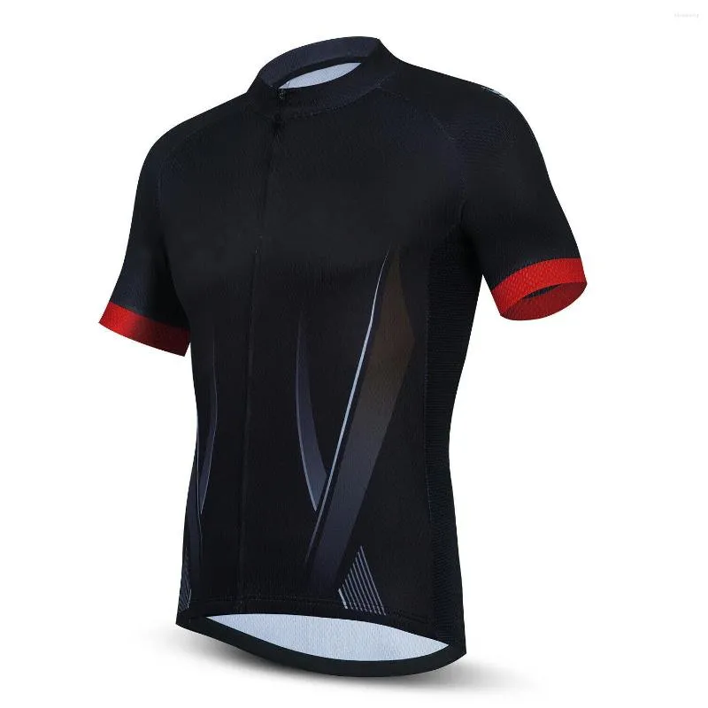 Rennjacken Eng anliegendes Radtrikot Atmungsaktive Fahrradbekleidung Mountainbike-Shirts Downhill Slope Triathlon Wear Herren