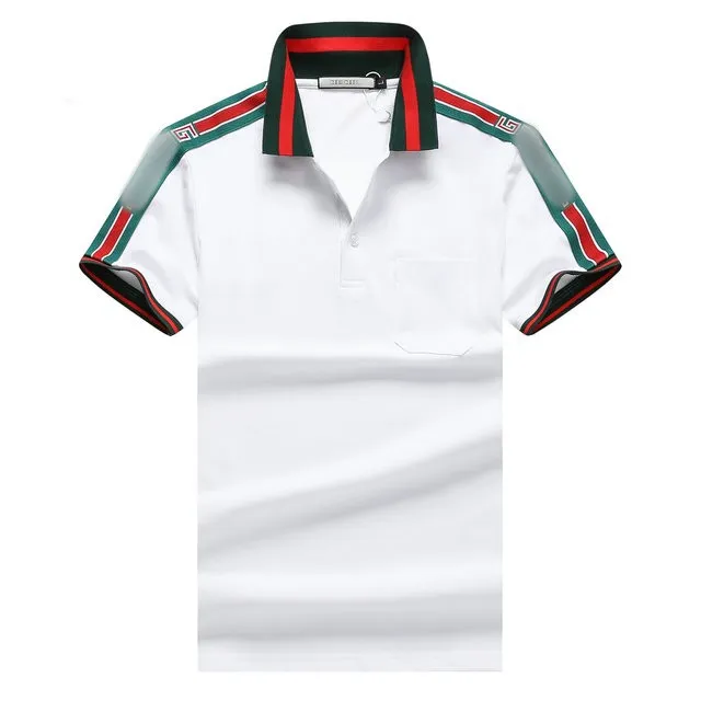 Designer fashion polo shirt luxe hommes T-shirt à manches courtes mode casual hommes été T-shirt 3 couleurs disponibles taille M-2XL # 1131