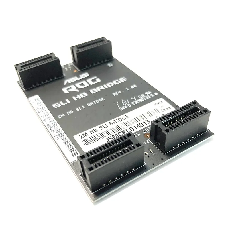 Produits certifiés originaux N Card SLI Bridge PCI-E Graphics Connector Bridge connexion pour carte vidéo 6CM