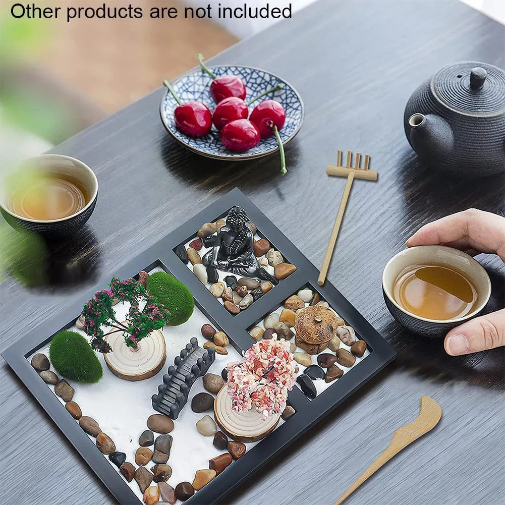  Zen Garden - Japanese Decor, Zen Garden Kit, Sand Tray