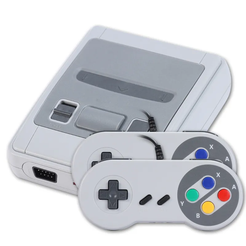 Host nostálgico de alta qualidade Mini Classic Retro Game Players 8 Bit 620 Console de videogame de TV para SNES Games consoles com controladores de jogos duplos