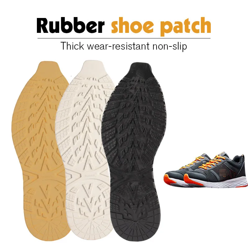 Shoe Parts Accessories Rubber Soles For Making Shoe Replacement Outsole Anti-slip Shoe Sole Repair Sheet Protector Wearproof Shoe Patch Repair Material 230314