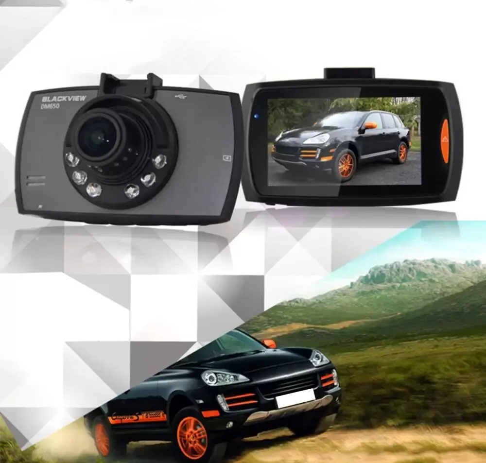 Kamera samochodowa G30 2.4 "Full HD 1080p Car DVR DVR rejestrator krawędzi Kamera 120 stopni Kąt Kąt Wykrywanie noktowizora G-czujnik G