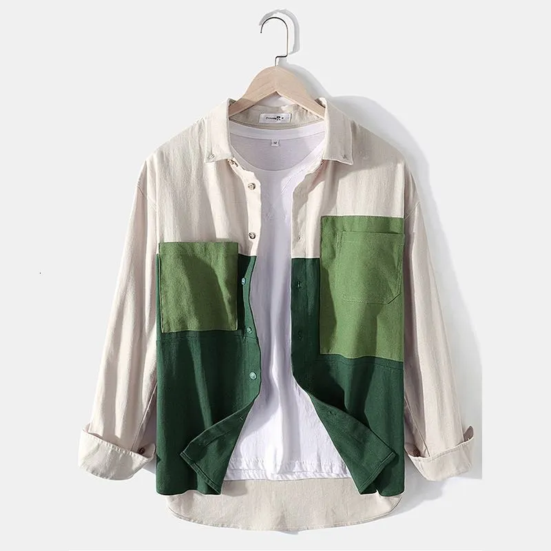 トップス Khoki 19aw patchwork shirt size2 Khoki 19aw patchwork shirt size2 トップス