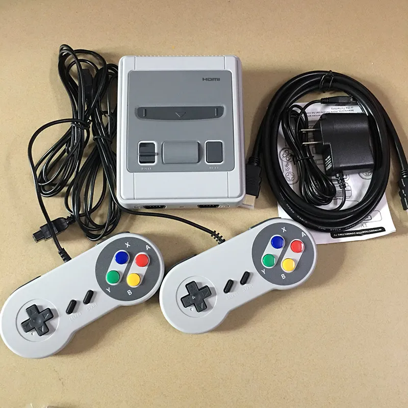 Nostalgic Host Mini Classic Retro Game Players 8 Bit 620 TV Video Game Console för SNES -spelkonsoler med dubbla spelkontroller Dropshipping