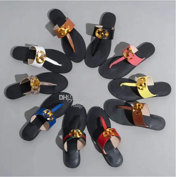 Woman Sandals Flip Flops For Women Quality Stylish Slipper Fashion Classics Sandal Slipper Flat Sand Shoes Slide Eu 37-42