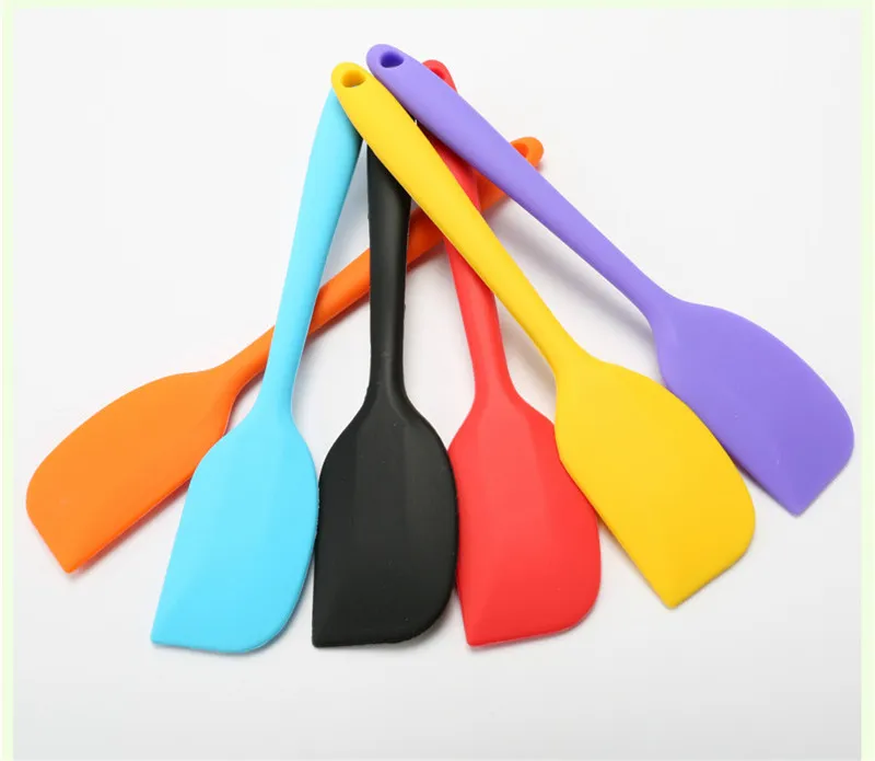 Kitchen Silicone Cream Butter Cake Spatula Bakery Bar Mixing Batter Scraper Baking Tool Kitchenware