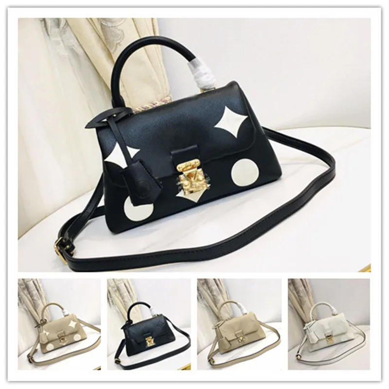 Designer Luxury M46008 M45976 Madeleine Handbag Bicolor Empreinte Giant BB Black Cross Body Bag