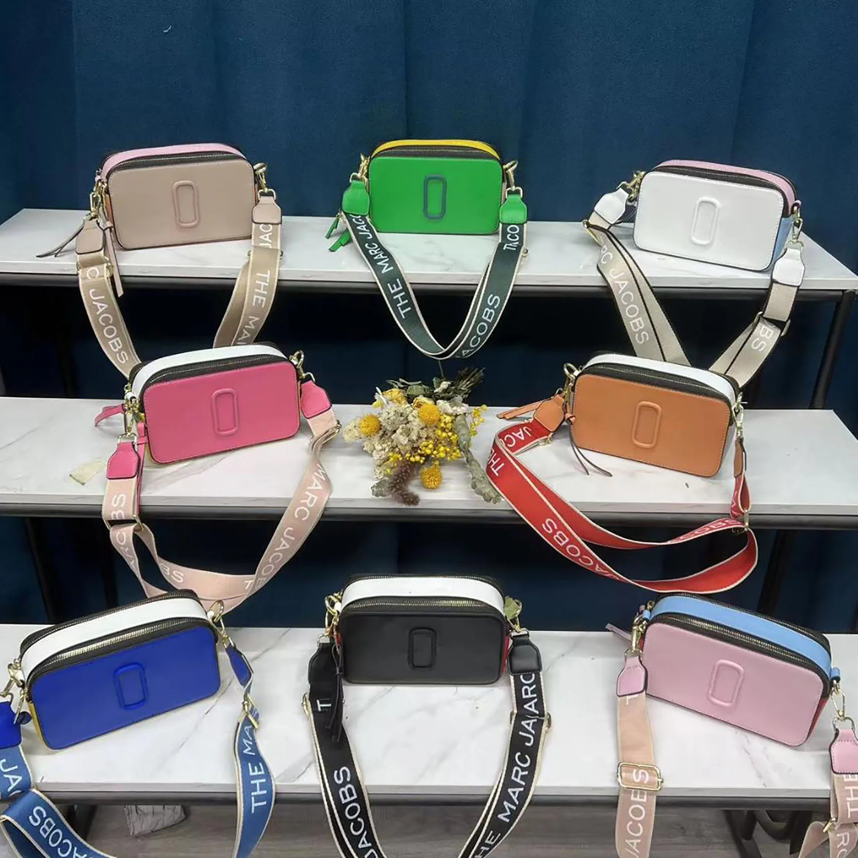 Designer Leather Crossbody Bag With Removable And Adjustable