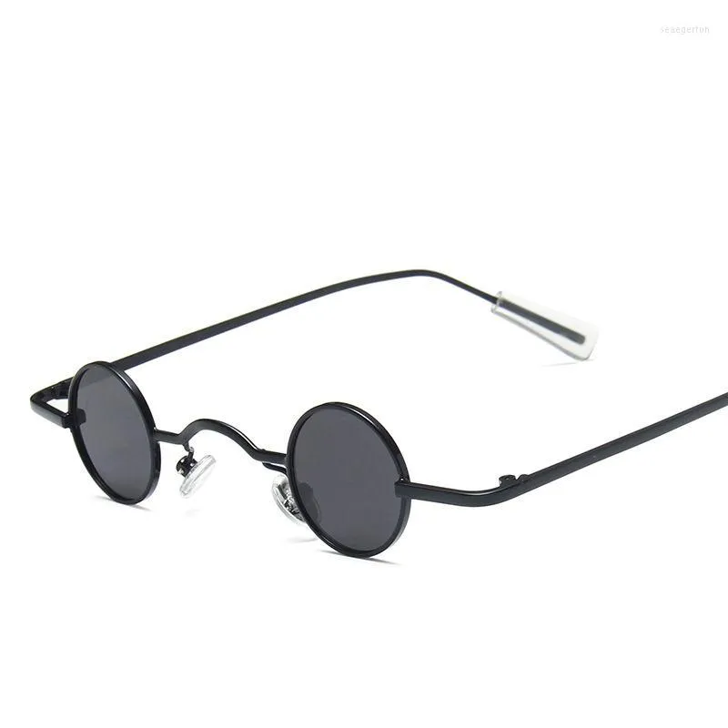 Sonnenbrille frauen Retro Runde Kleine Rahmen Sonnenbrille Gafas De Sol Redondas Mujer Hombre 2023 Polarizadas